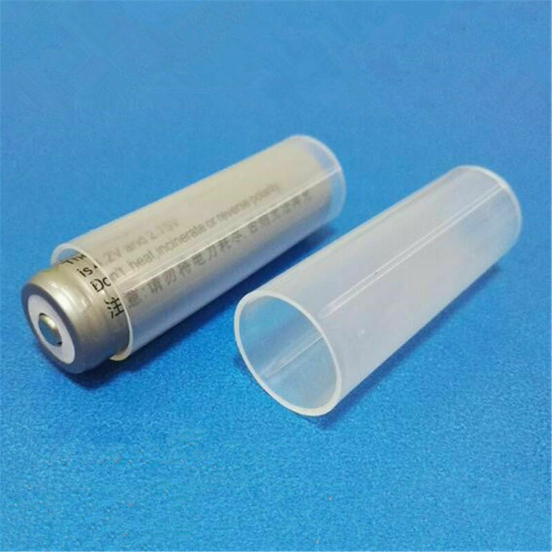 10Pcs Plastic 18650 Battery Holder Tube For Flashlight Torch Lamp Light 6.15cm