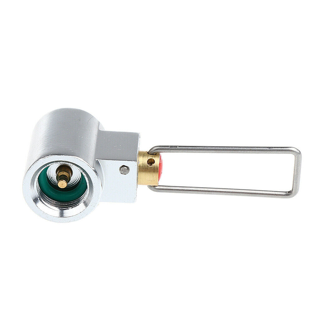Aluminum Alloy Camping Stove Gas Tank Adapter Propane Gas Cylinder Refill