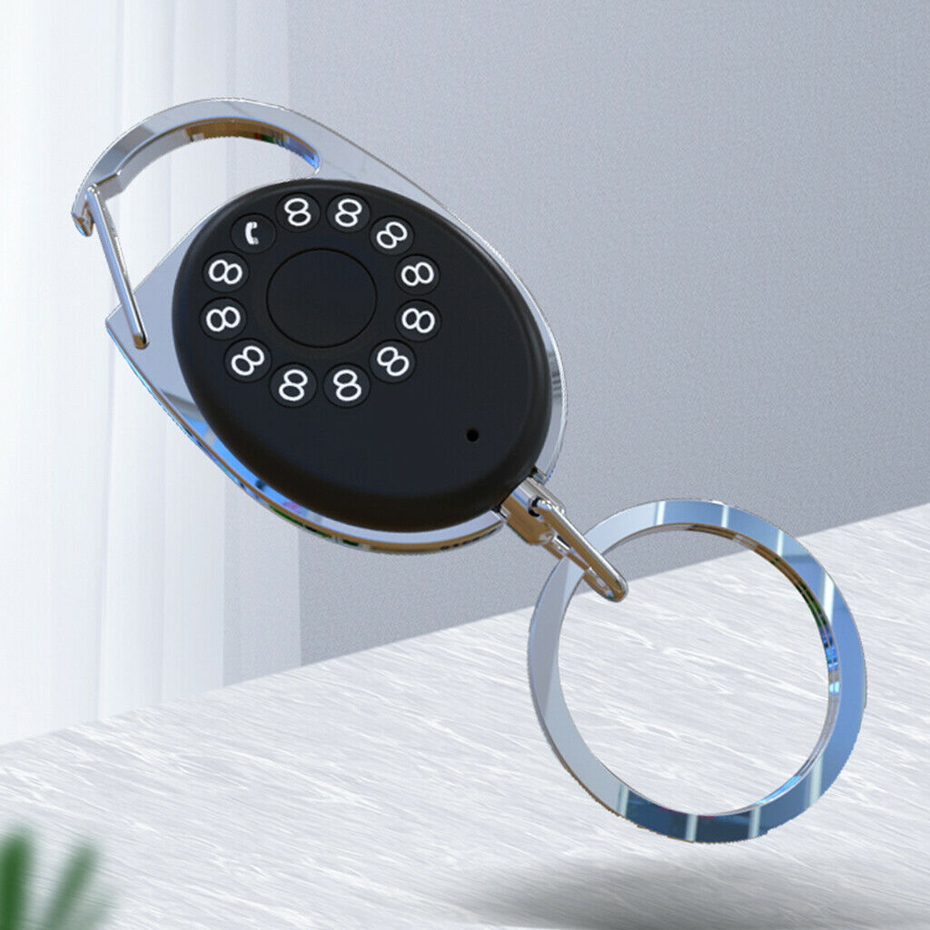 Anti-Lost Key Finder Location Tracker with App Phone Number for Wallet