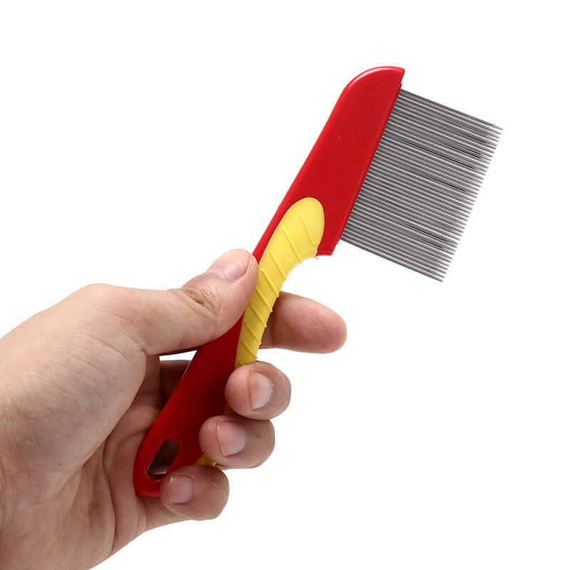 dogs cats hair removal comb stainless steel lice comb lice flea nit hair c.l8