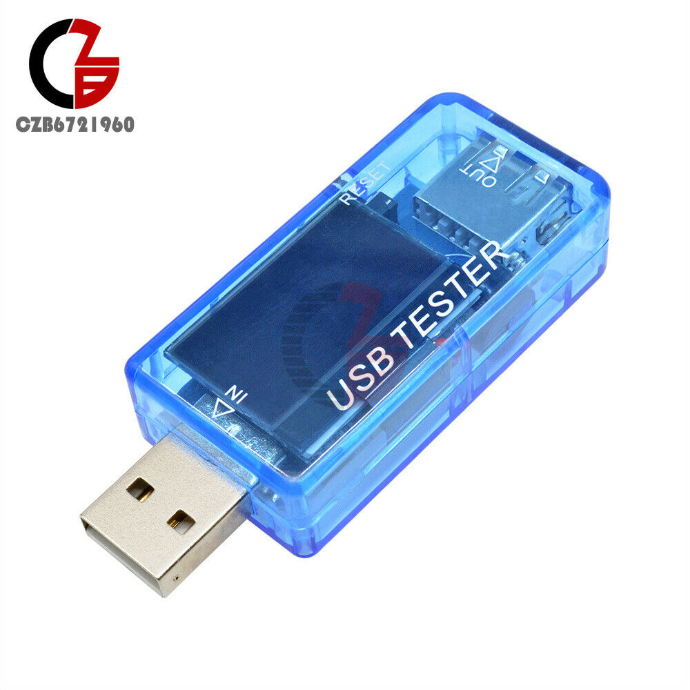 USB 6 in 1 Voltmeter Ammeter Tester LCD Current Voltage Capacity Power Detector