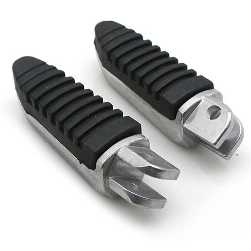 Pair Motorcycle Bikes Off-road Aluminum Foot Pegs Front Pedals 8MM Left & Right