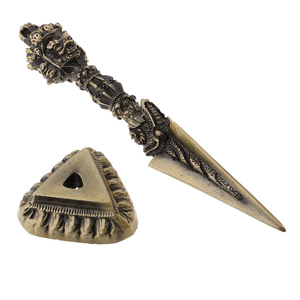 Phurba Viswa Vajra Dorje Pendant Necklace Jewelry Car Decoration