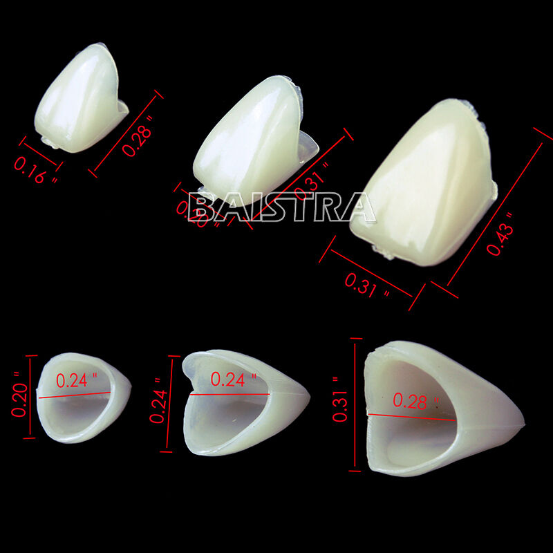 10 X Dental Materials Temporary Crown Teeth 22# 23# 24# Mixed Stowage AZDENT