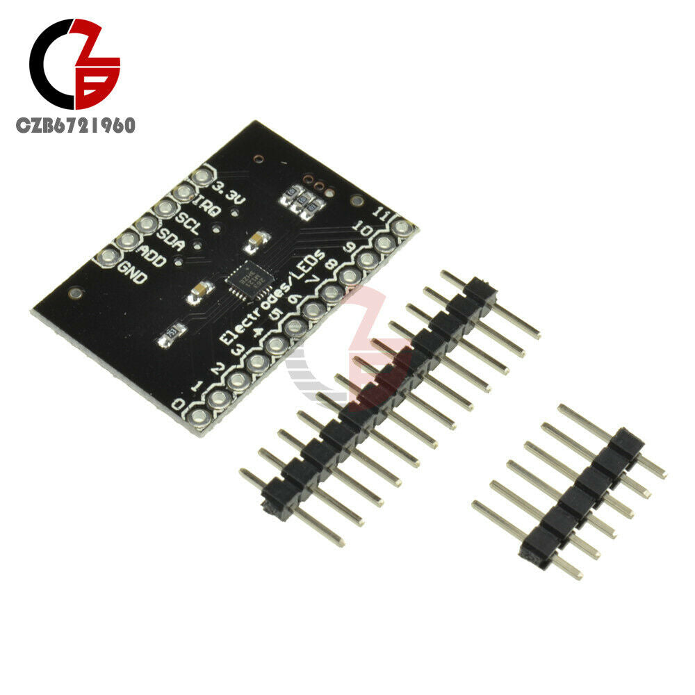 2PCS MPR121 V12 Breakout Board Module Capacitive Touch Sensor Controller I2C