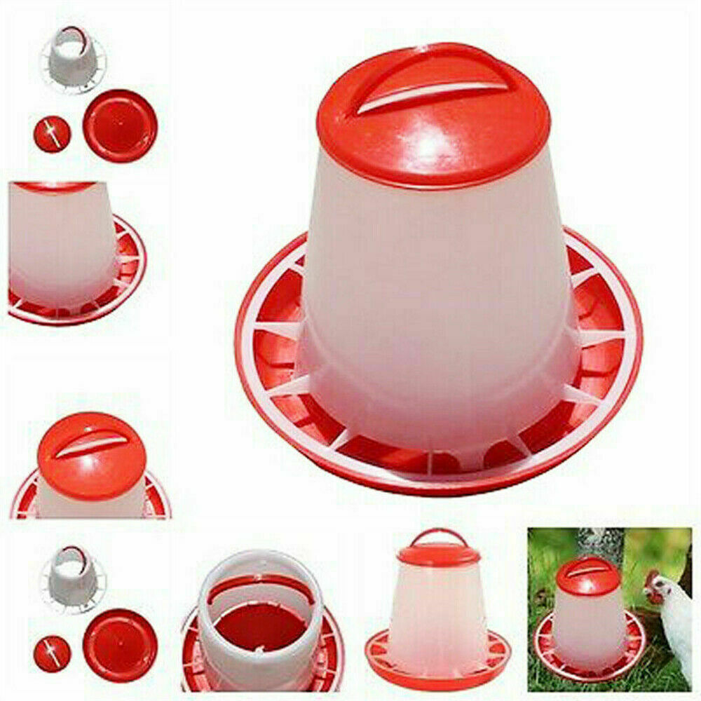 1.5L Automatic Bird Chook Poultry Feeder Drinker Chicken Poultry Waterer Kettle.