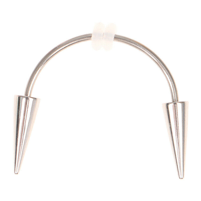 Dracula Nail Lips Ring Puncture Earrings Hoop Nose Ring Body Piercing Jew.l8