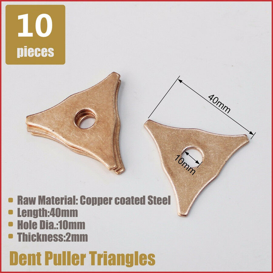 50 Pcs Car Dent Repair Tool Copper Coated Steel Spot Welder Welding Consumables