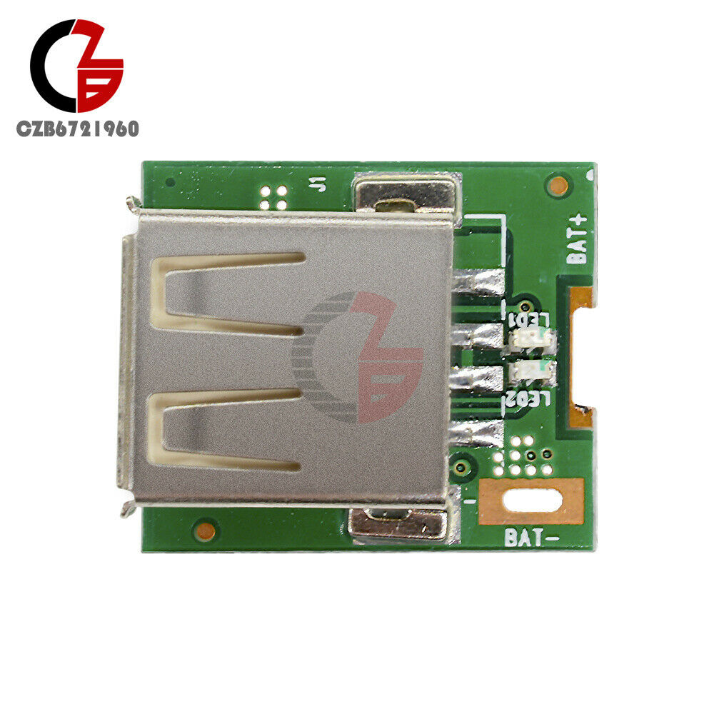 Step-Up Power Module 5V 1A Boost Converter Lithium Battery Charging Protection