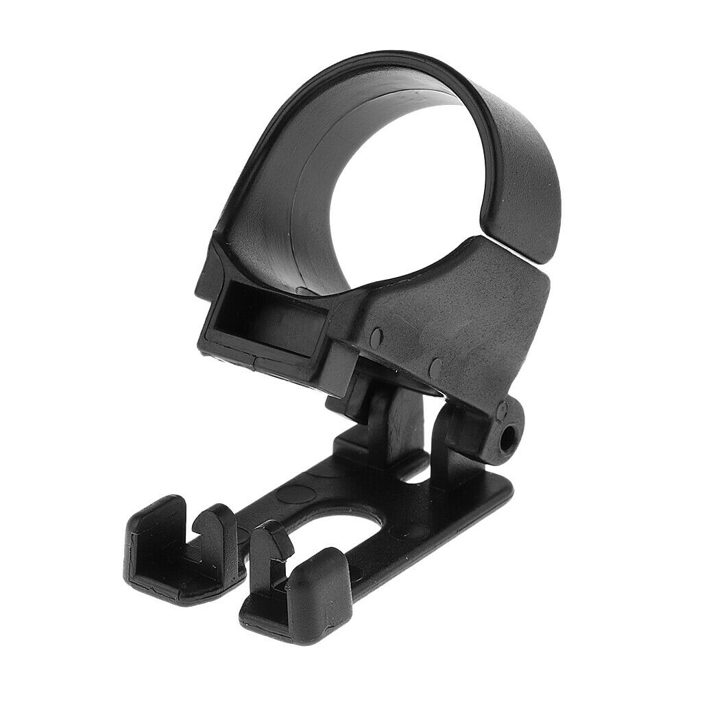 2 Pieces Scuba Dive Snorkel Clip Keeper Retainer Plastic Breath Tube Holder