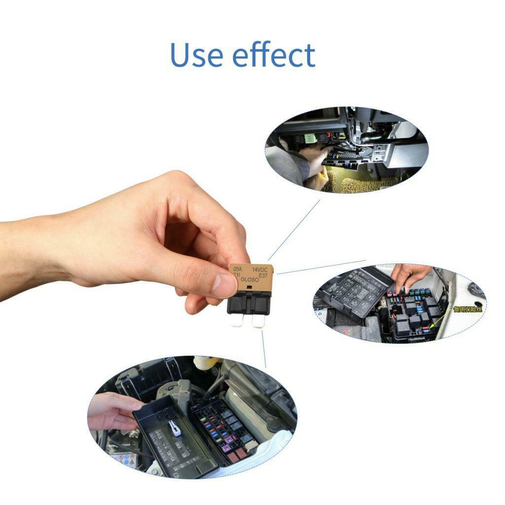 Universal Truck Automatic Resettable Circuit Breaker Blade Fuse 12/24V 5Amp