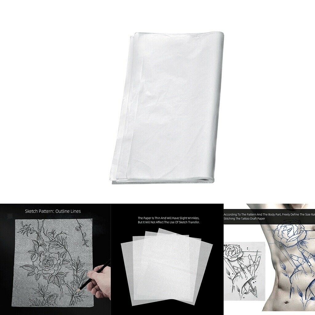 Lots 100 Pcs Translucent Tracing Paper Art  Drawing Calligraphy Sheet
