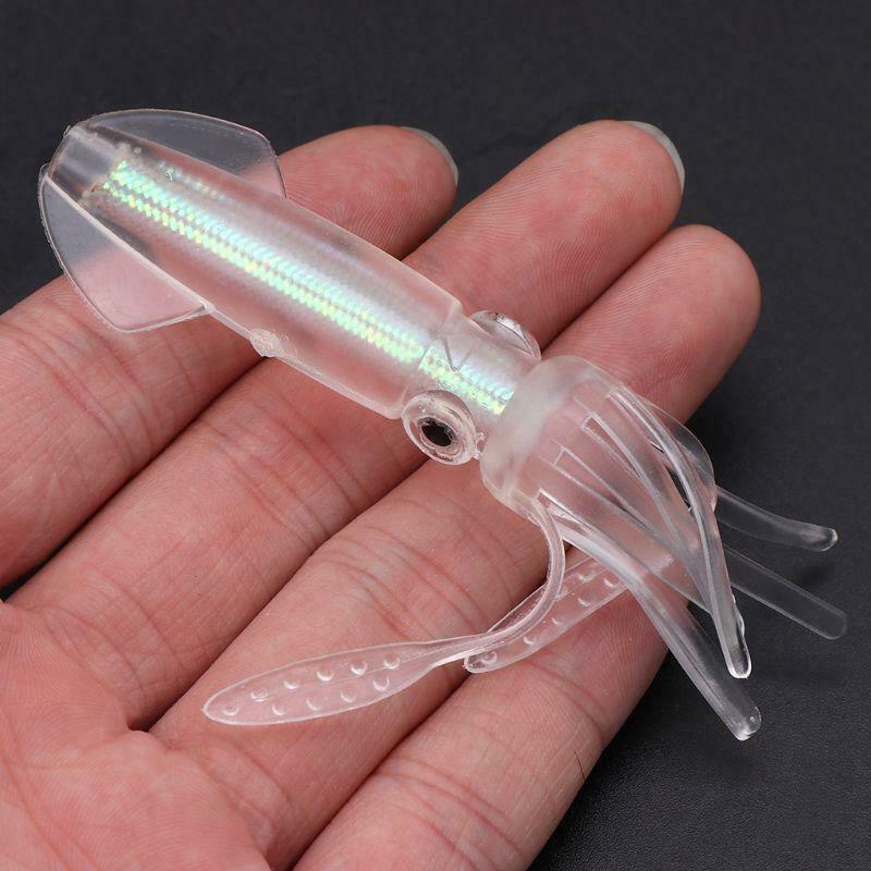 Fishing Bait Soft Lure Night Luminous Colorful 10cm8g Baits Lifelike Artificial