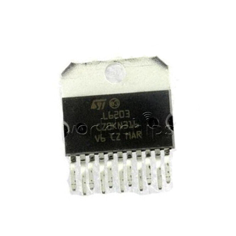 2PCS L6203 ZIP-11 IC DRIVER FULL BRIDGE MULTIWAT ST 5A 12 V ~ 48 V T1 IC