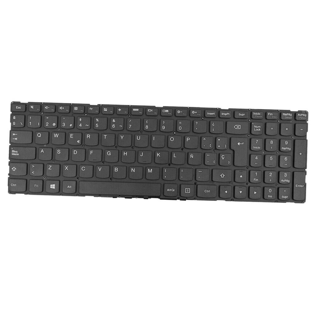 Laptop SP Spanish Keyboard Fits for Lenovo IdeaPad 700-15ISK Without Backlit