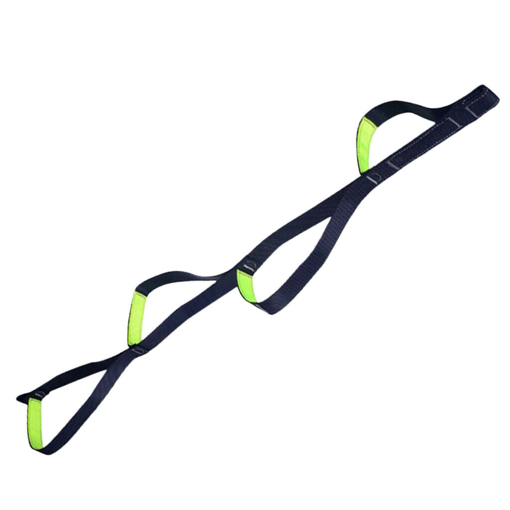 4 Step Rope Riser Ladder Belt Strap Climbing Mountaineering Safety Equipment