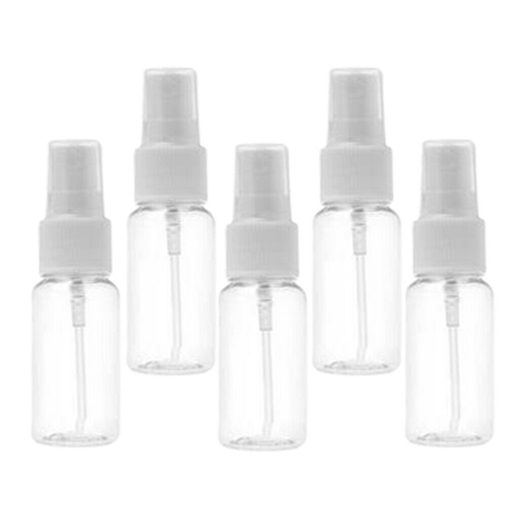 15 Pieces Clear Spray Fine Mist Sprayer Cosmetic Essential Oils Bottles Pump