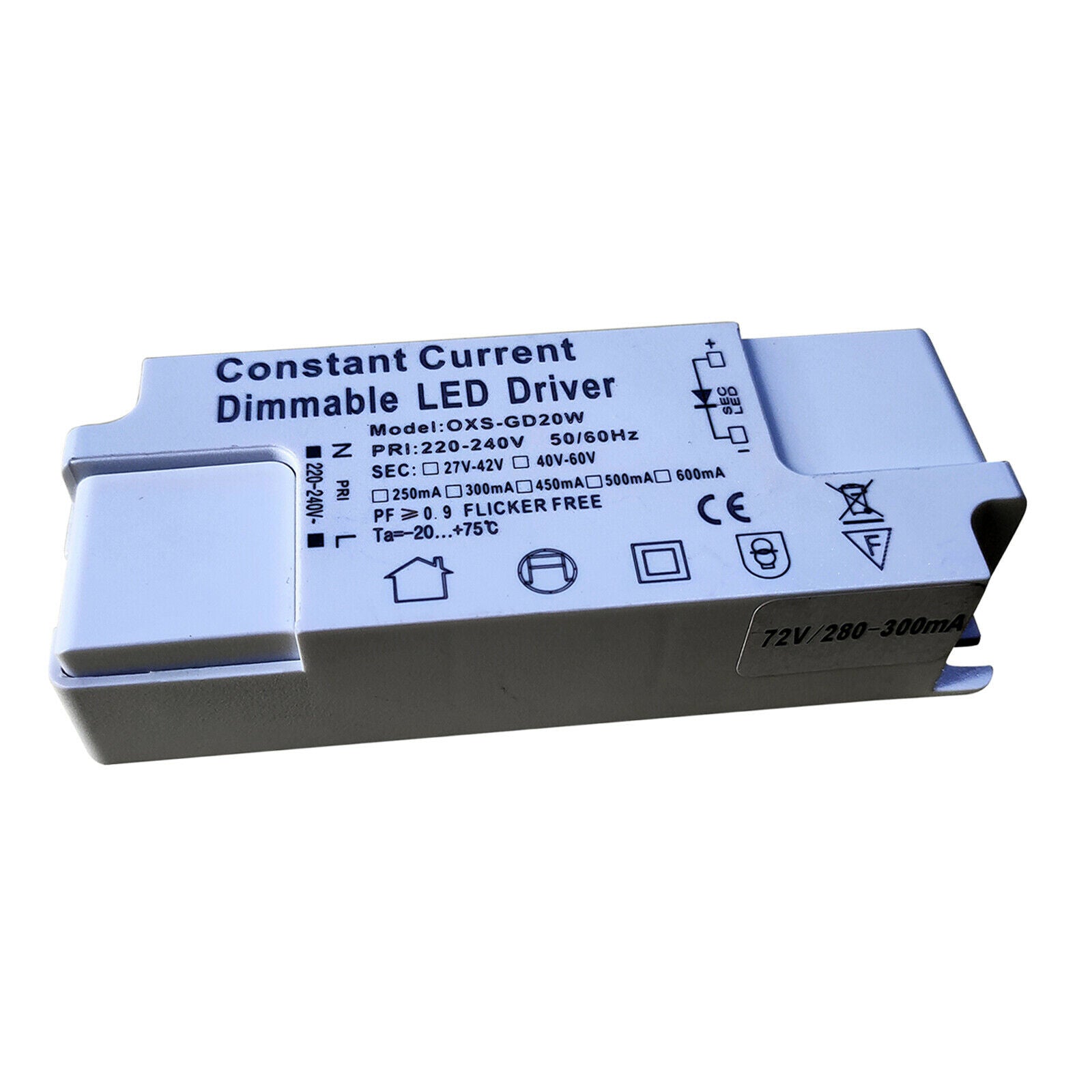 63-84V 280mA SCR Dimmable Constant Current Driver for High Power LED