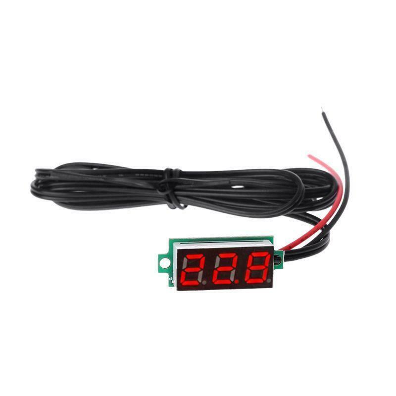 0.28" Display Digital Thermometer With NTC Metal Probe Temperature Sensor