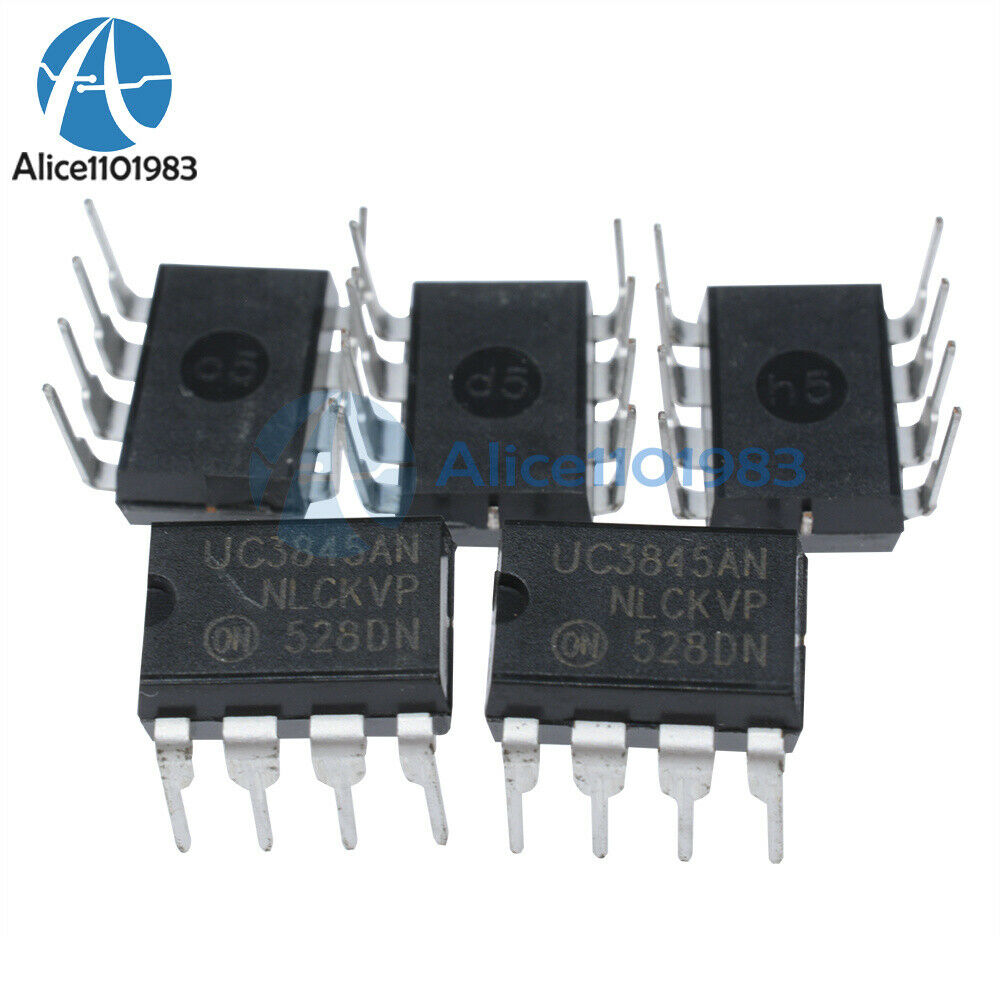 10PCS IC UC3845 UC3845AN REG CTRLR BST FLYBK PWM 8PDIP ST/ON