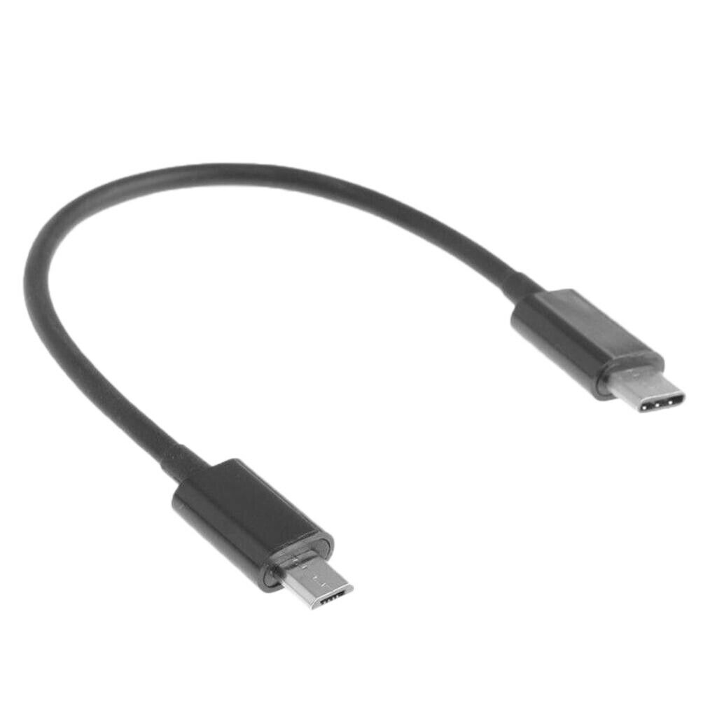 Micro USB to USB-C Type C Charging Data Converter Adapter for Android Phones