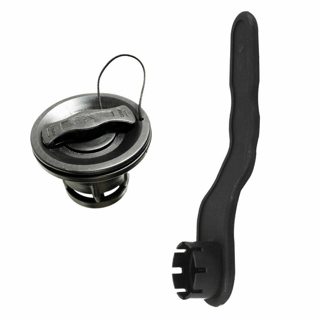 Double Seal Air Valve and Wrench Repair Tool for Inflatable Boat Tender Raft