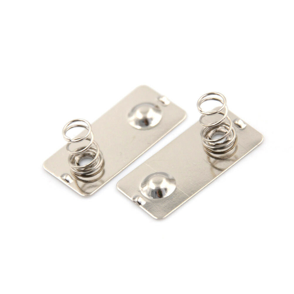 10PCS AA Battery Positive Negative Conversion Spring Contact Pla.l8
