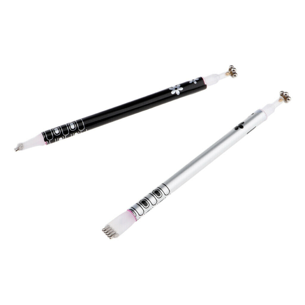 5Pcs Nail Art Liner Brush Magnetic Pen Set DIY Cat Eye UV Gel Painting Stick