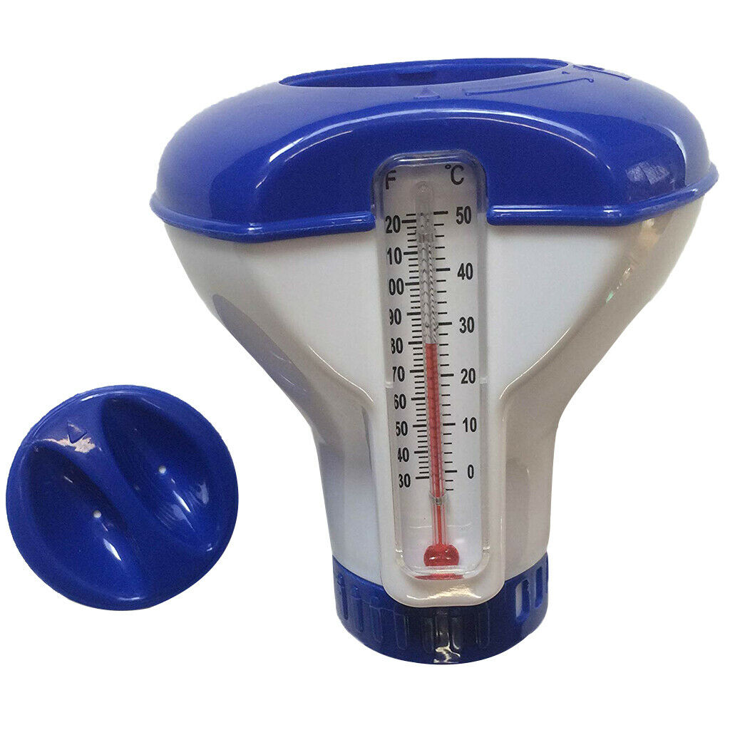 Durable Chlorine Automatic Dispenser Feeder Floater 5" + 100Pcs Tablets