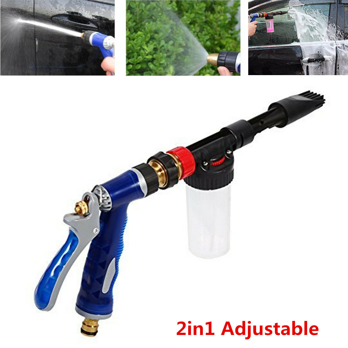 Car Clean Pressure Wash Water Washer Foamaster Soap Snow Foam Lance Sprayer Gun