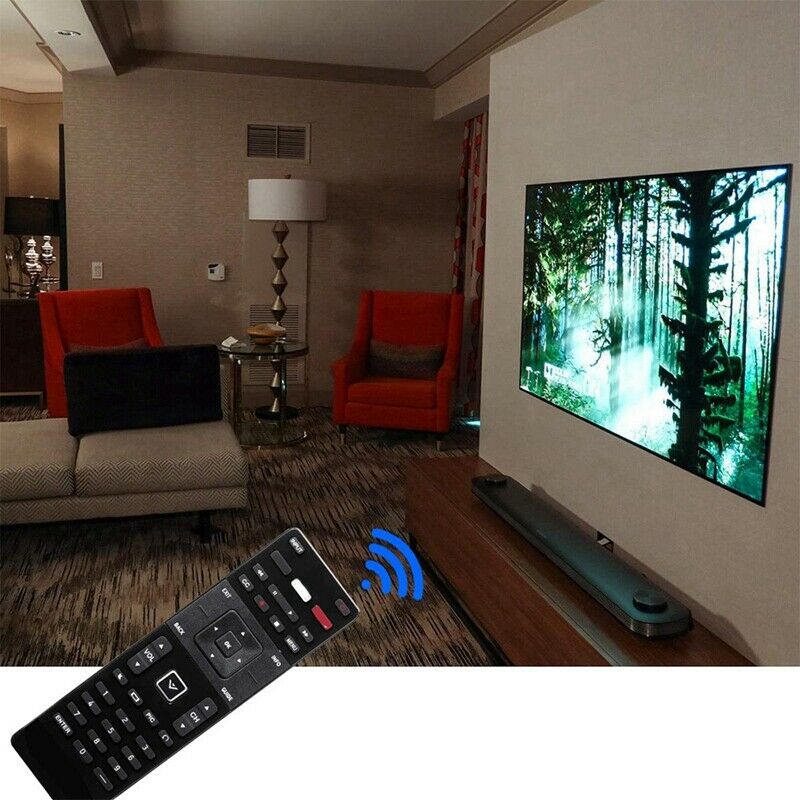 Replacement XRT122 for Vizio LED TV Remote Control for NETFLIX IHeart RADIO BuX2