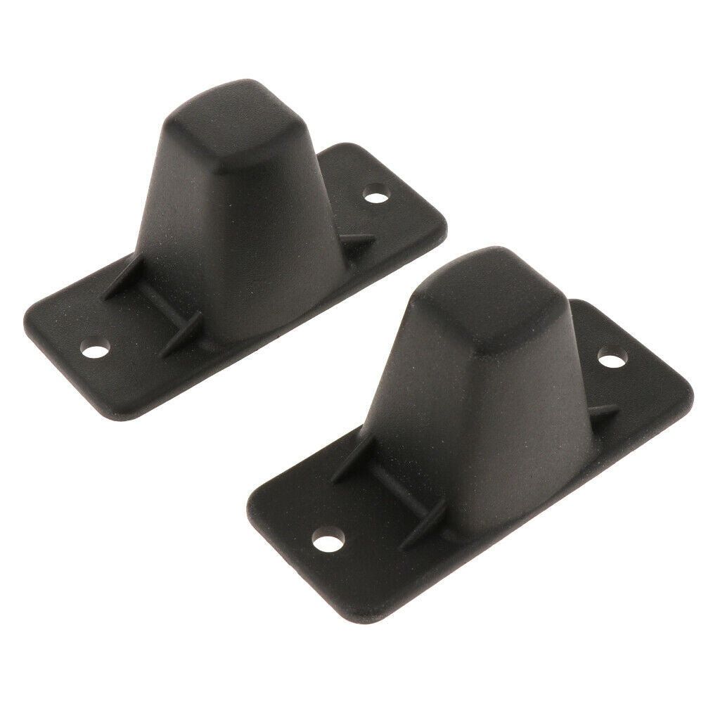 8pcs Replacement Plastic Luggage Stud Feet Pad Black for Any Bags Kit Fashion