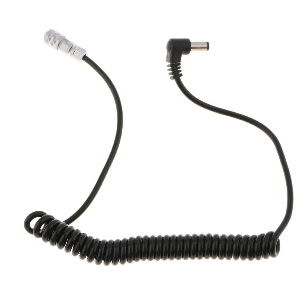 Power Supply Cable Spring Cord for BMPCC 4K Blackmagic Pocket Cinema Camera