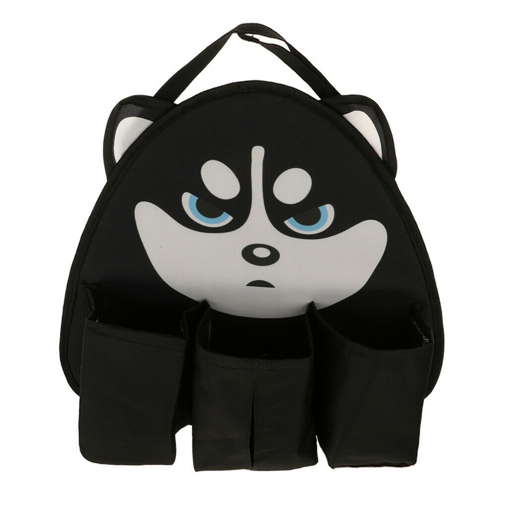 Children's Cartoon Car Storage Bag Animal Tissue Box  Husky