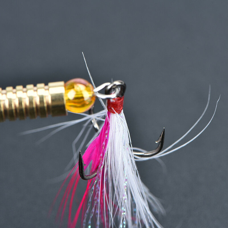 7g fishing lure spoon bait ideal for bass trout perch pike rotating fishin.l8