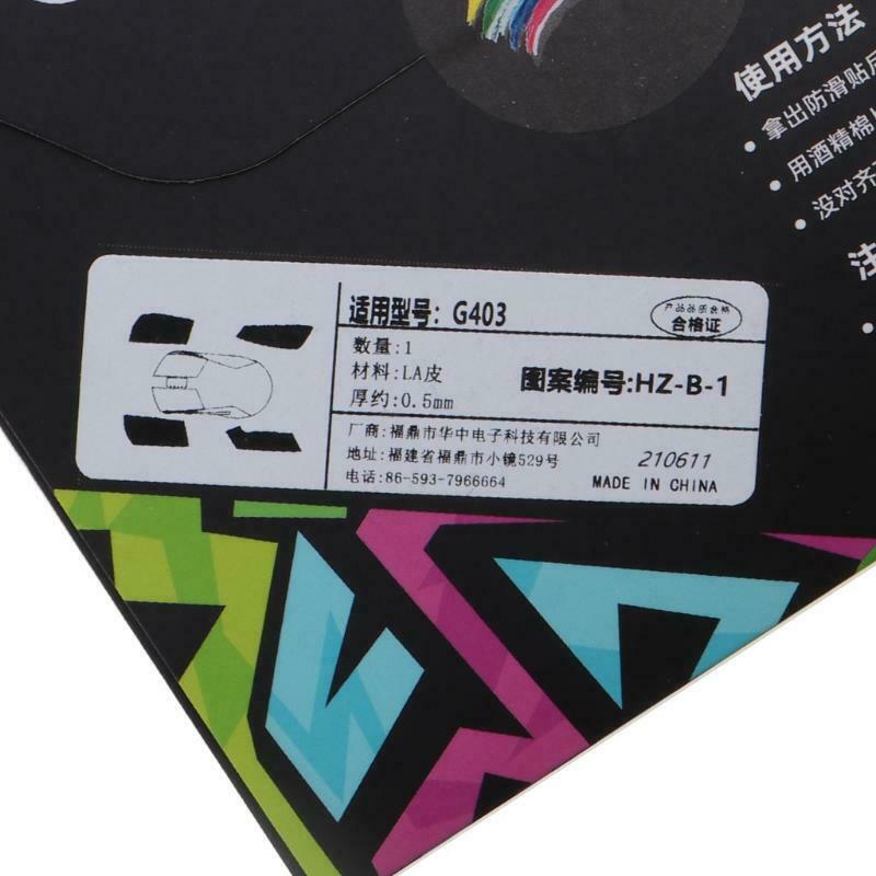 Mouse Skin Anti-Slip Elastics Refined Side Grips for logitech G403 G603 G703