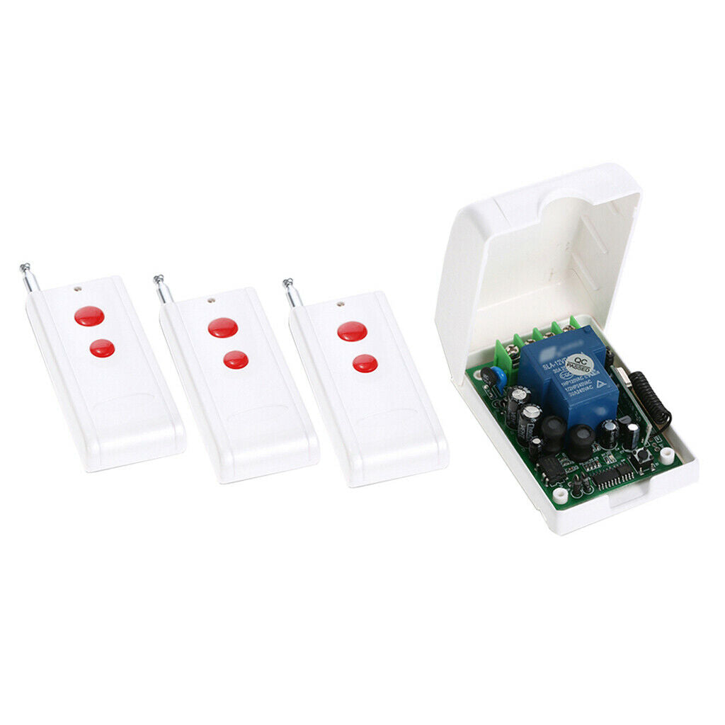 Mini Relay Wireless Switch 433Mhz Remote Control Power LED Lamp Controller Micro