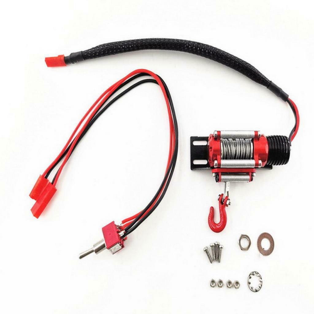 Winch Set Traction Control System for 1/10 RC Rock Crawler Car Upgrade
