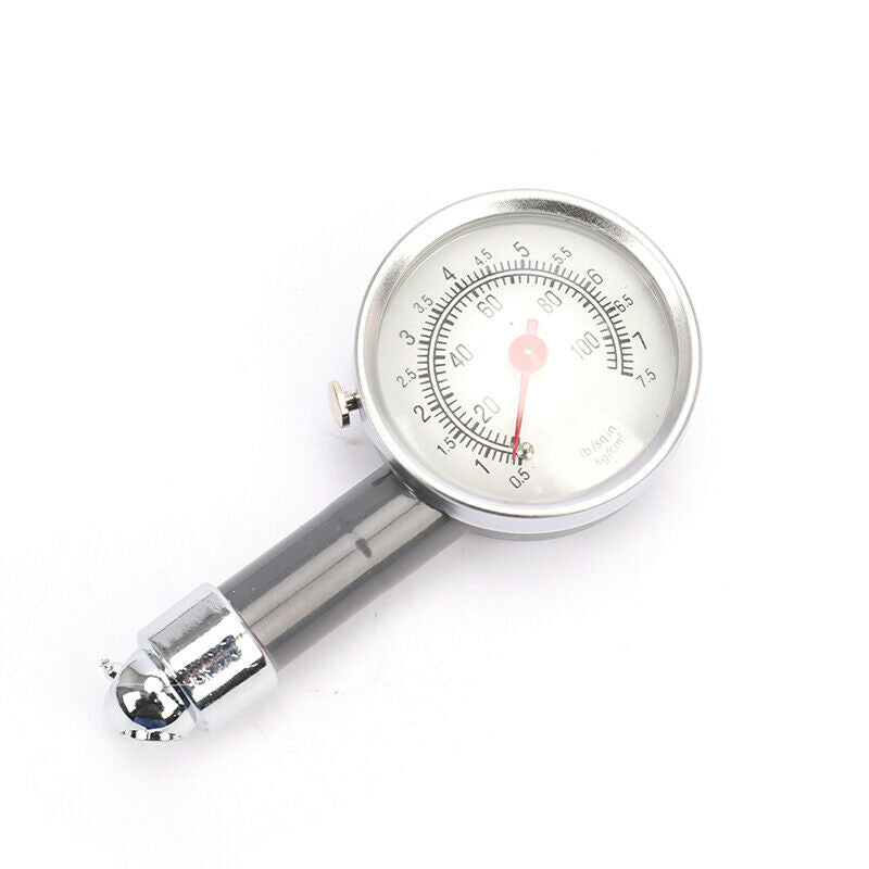 0-100PSI Motor Truck Auto Car Tyre Tire Air Pressure Gauge Dial Meter Tes.l8