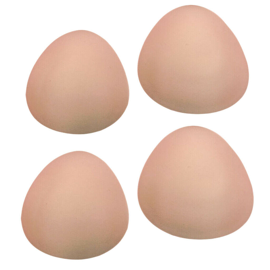 4 Pairs Pads For Bra Push-Up Enhancer Enhancer Bra For Swimsuit Bikini 10cm