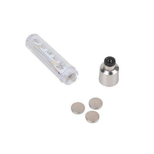 2 x 5 Led Colour LED Neon Car Bike Wheel Tire Tyre Valve Dust Cap Spoke Light US