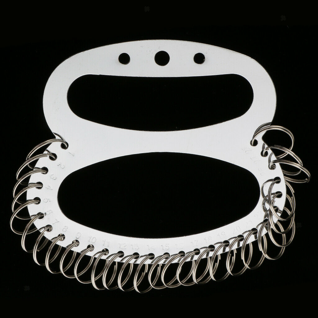 Big Key Holder with Rings,To Identify,Sort and Store Key 15x17 cm 28 Numbers