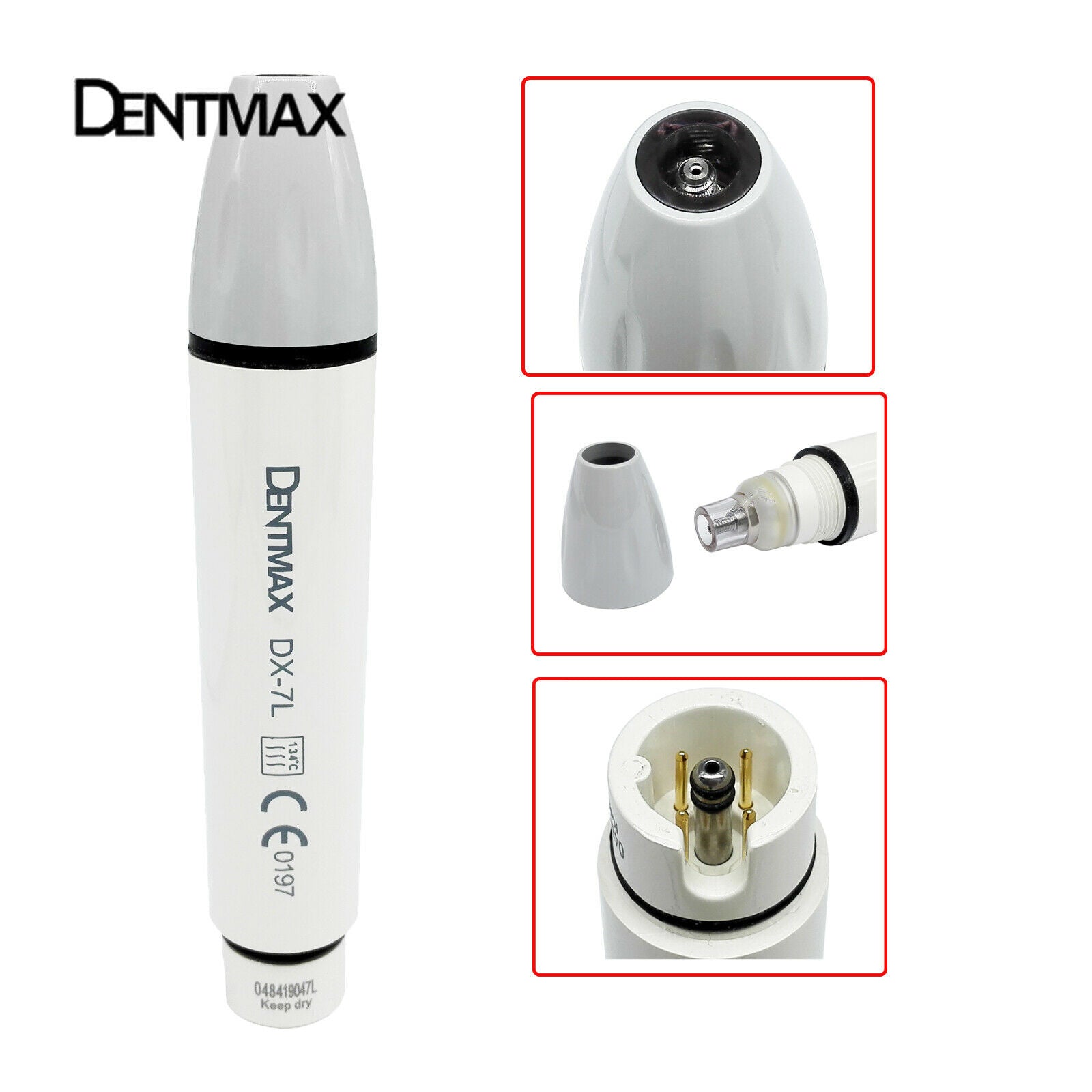 Dental Ultrasonic Piezo LED HS-7L Piezo Scaler Handpiece FIT SATELEC DTE HD-7L