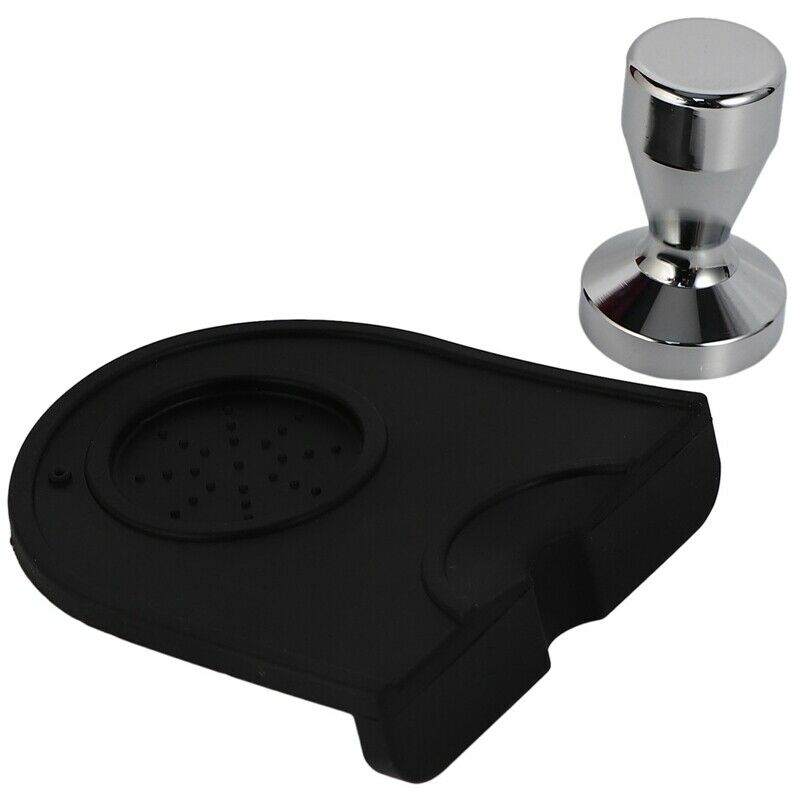 51mm Coffee Tamper Mat Silicone Rubber Tampe Corner Mat Coffee Maker U3D8D8