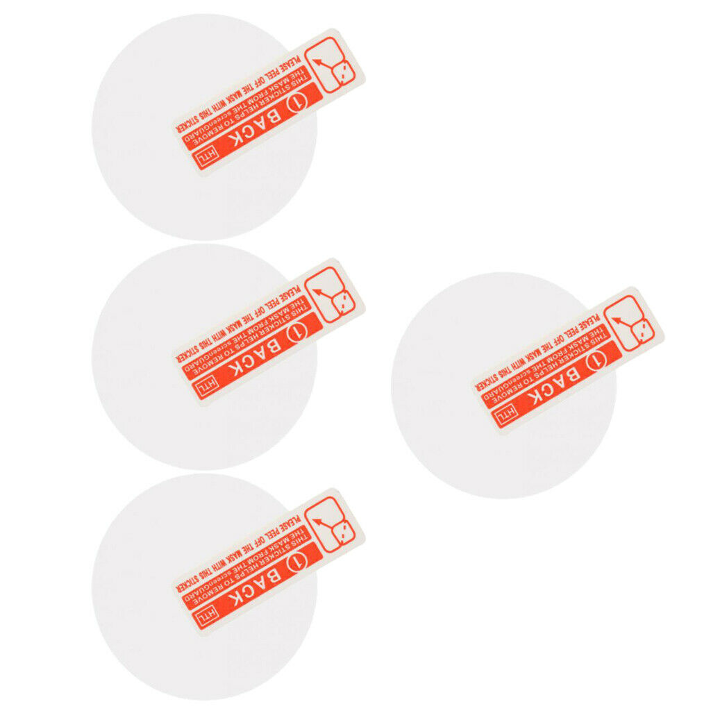 4x 9H Tempered Glass Screen Protector Film Fit For 35mm Diameter Sport Watch