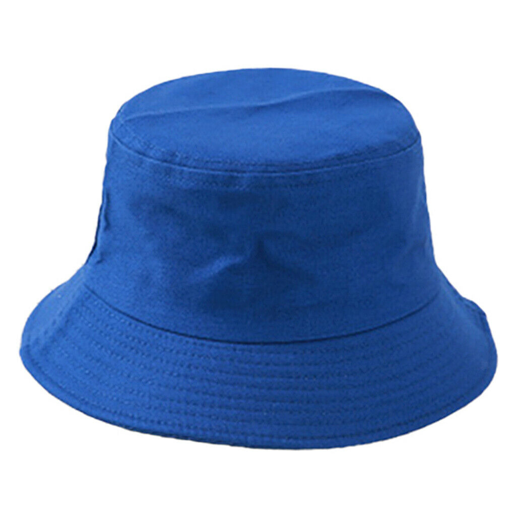 3pcs Bucket Hat Unisex Solid Fisherman Sun Hat Outdoor Hip Hop Basin Hat