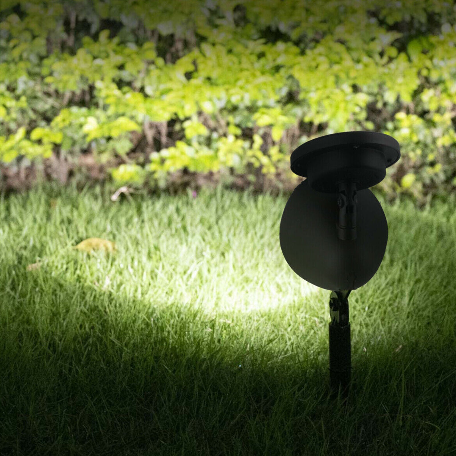 2pcs Solar 4 LED Spot Light Outdoor Garden Yard Landscape Flood Lamp Waterproof
