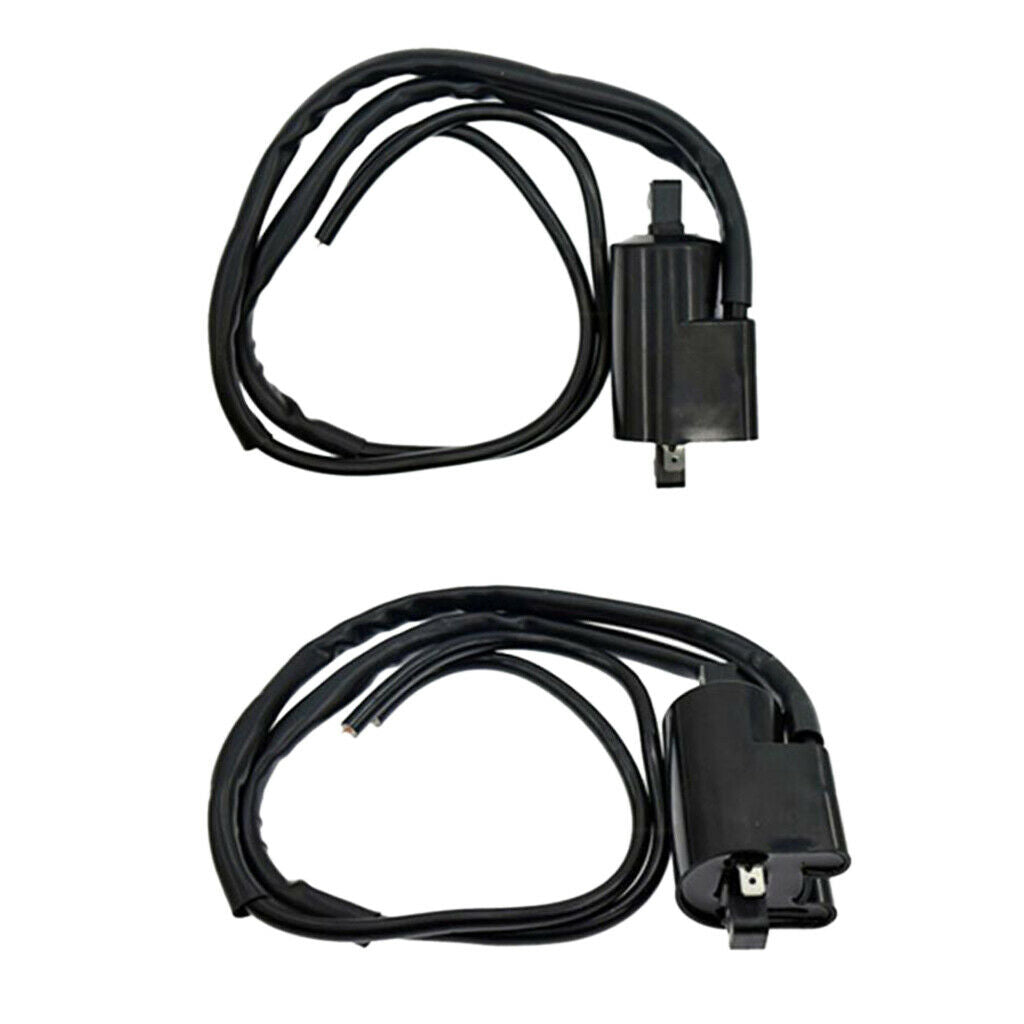 2 Pcs Motorcycle Ignition Coil For for Suzuki Gsf400 Gsf600 Gsf1200 Bla