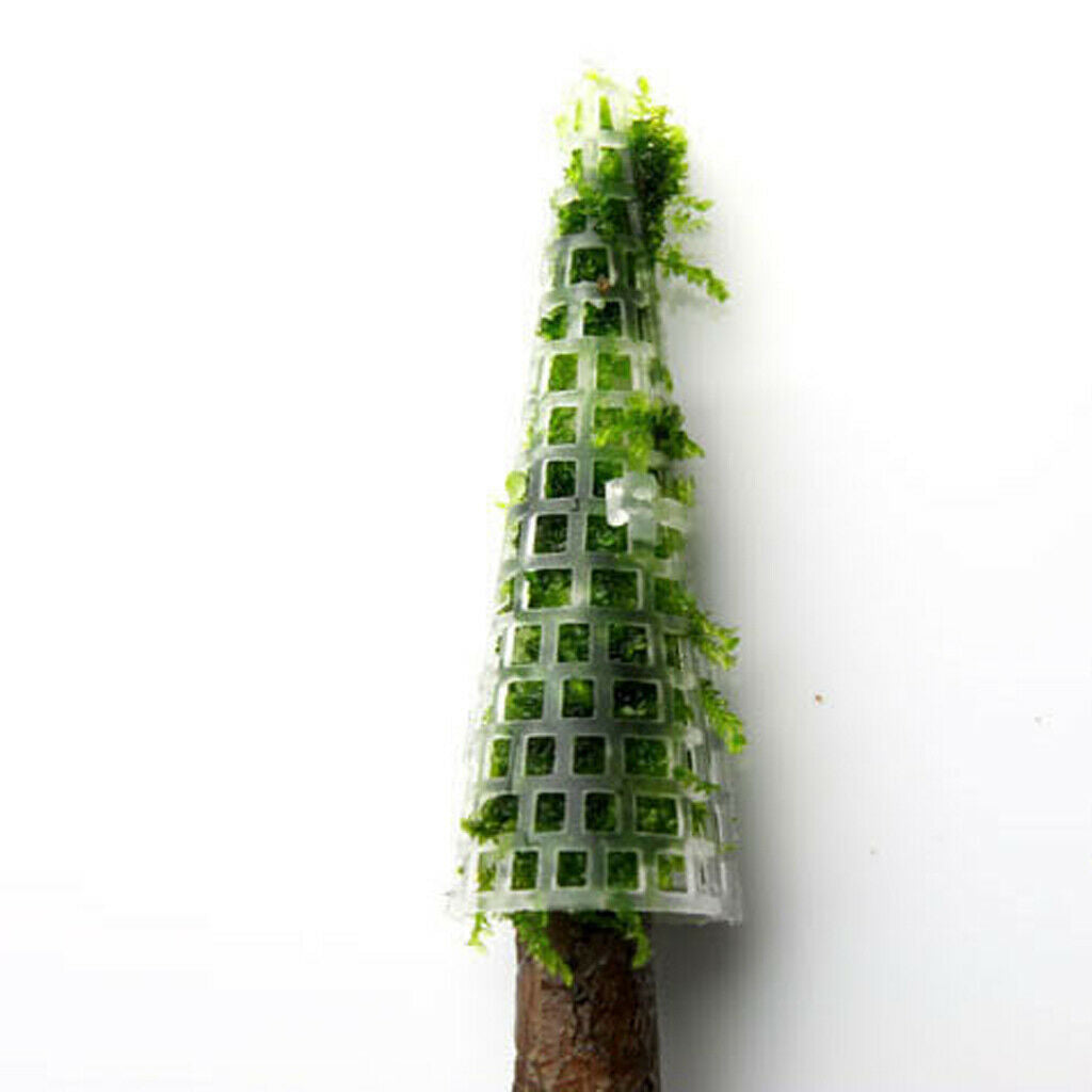 Aquarium Simulation Moss Christmas Tree Trunk Plant Grow   Tank Decor
