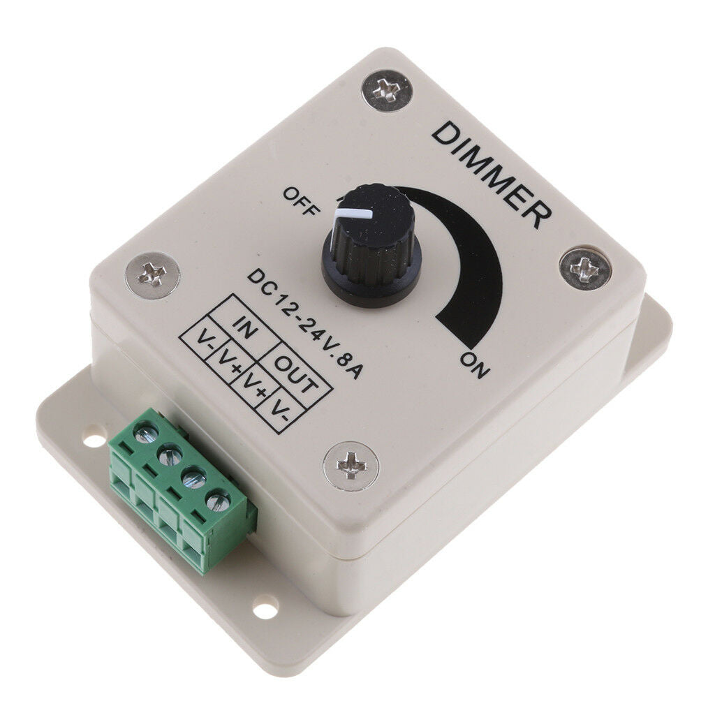 1Pc Boat Marine Led Light Manual Dimmer Switch Box Dimming Remote Controller